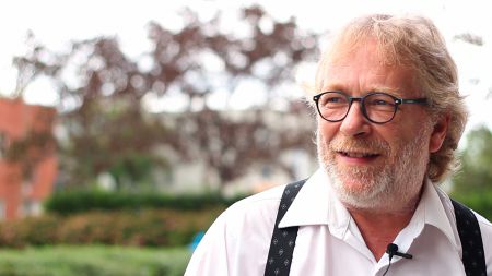 Montreal lawyer Denis Poitras, who for the past two decades has represented political activists in Montreal. A fundraising campaign was launched to support him, after he declared bankruptcy following years of taking on pro bono cases. PHOTO: AidonsDenisPoitras.org