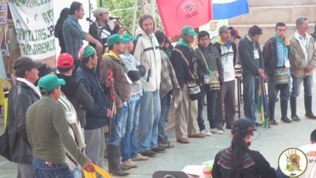 COLOMBIA: Peasant mouvement general meeting