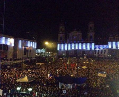 Soulèvement à Bogota  