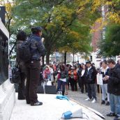 Meting at Cabot Square