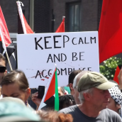 Palestine-Solidarity: Who Are They and What Are they Saying? (A collection of Banners - Aug.10)