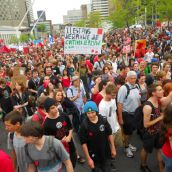 Red Sweeps Montreal Once Again: More than 250,000 out against tuition fee hikes and emergency laws