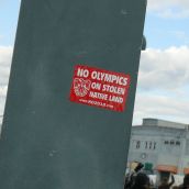 Spirit Train Protest in Montreal