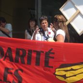 Manif de casseroles en solidarité avec les Algonquins de Lac Barrière