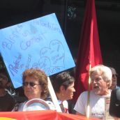 Manif de casseroles en solidarité avec les Algonquins de Lac Barrière