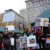 Journée mondiale pour Kobané 1er novembre 2015 à soi-disant «Montréal»/World Kobane Day in so-called ''Montreal'' November 1st