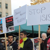 Journée mondiale pour Kobané 1er novembre 2015 à soi-disant «Montréal»/World Kobane Day in so-called ''Montreal'' November 1st