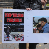 Journée mondiale pour Kobané 1er novembre 2015 à soi-disant «Montréal»/World Kobane Day in so-called ''Montreal'' November 1st