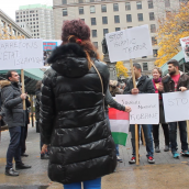 Journée mondiale pour Kobané 1er novembre 2015 à soi-disant «Montréal»/World Kobane Day in so-called ''Montreal'' November 1st