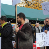 Journée mondiale pour Kobané 1er novembre 2015 à soi-disant «Montréal»/World Kobane Day in so-called ''Montreal'' November 1st