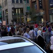 Gaza-Solidarity Protest in Montreal (July 11)