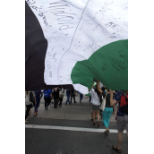 Hundreds Gather in Montreal for the Second Time in Solidarity with Gaza (July 16)