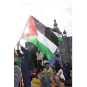 Hundreds Gather in Montreal for the Second Time in Solidarity with Gaza (July 16)