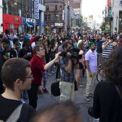 Gaza-Solidarity Protest in Montreal (July 11)