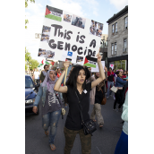 Hundreds Gather in Montreal for the Second Time in Solidarity with Gaza (July 16)