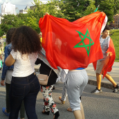 Gaza-Solidarity Protest in Montreal (July 30)