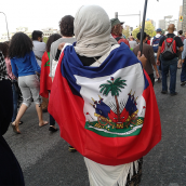 Gaza-Solidarity Protest in Montreal (July 30)