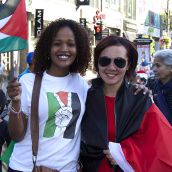 Gaza-Solidarity Protest in Montreal (July 11)