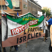 Gaza-Solidarity Protest in Montreal (July 30)