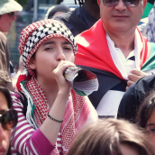 Ten Thousands Montrealers marched in the Biggest Palestine-Solidarity Demonstration Yet!