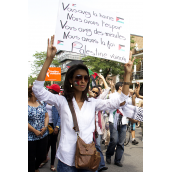 Gaza solidarity: Montrealers march for the third time in less than 10 days (july19)