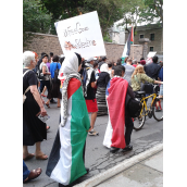 Gaza-Solidarity Protest in Montreal (July 30)