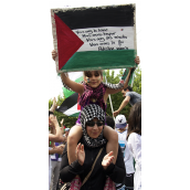 Gaza solidarity: Montrealers march for the third time in less than 10 days (july19)