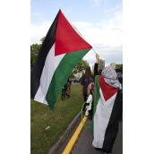 Gaza-Solidarity Protest in Montreal (July 30)