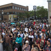 Hundreds Gather in Montreal for the Second Time in Solidarity with Gaza (July 16)