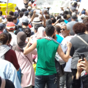 Ten Thousands Montrealers marched in the Biggest Palestine-Solidarity Demonstration Yet!