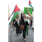 Gaza-Solidarity Protest in Montreal (July 30)