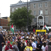 Hundreds Gather in Montreal for the Second Time in Solidarity with Gaza (July 16)