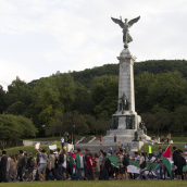 Gaza-Solidarity Protest in Montreal (July 30)