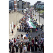 Ten Thousands Montrealers marched in the Biggest Palestine-Solidarity Demonstration Yet!