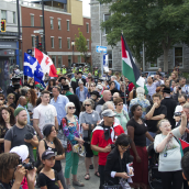 Hundreds Gather in Montreal for the Second Time in Solidarity with Gaza (July 16)