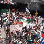 Ten Thousands Montrealers marched in the Biggest Palestine-Solidarity Demonstration Yet!