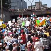 Ten Thousands Montrealers marched in the Biggest Palestine-Solidarity Demonstration Yet!