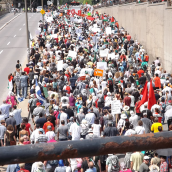 Ten Thousands Montrealers marched in the Biggest Palestine-Solidarity Demonstration Yet!