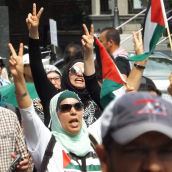 Ten Thousands Montrealers marched in the Biggest Palestine-Solidarity Demonstration Yet!