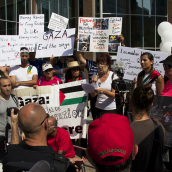 Ten Thousands Montrealers marched in the Biggest Palestine-Solidarity Demonstration Yet!