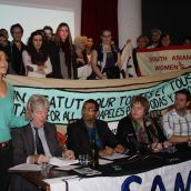 Parc-Ex residents and mayor join Sami Sheikh to demand his right to stay in Canada