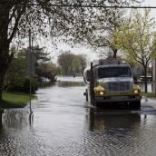 Flood Waters in St-Jean Sur Richelieu