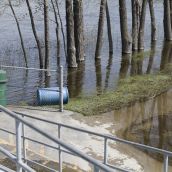 Flood Waters in St-Jean Sur Richelieu