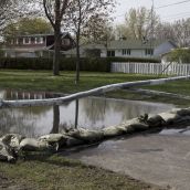 Flood Waters in St-Jean Sur Richelieu