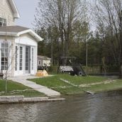 Flood Waters in St-Jean Sur Richelieu