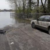 Flood Waters in St-Jean Sur Richelieu