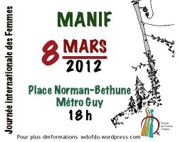 Manif du 8 mars