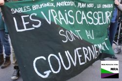 «SABLES BITUMINEUX, ANTICOSTI, PLAN NORD, LOI OMNIBUS/LES VRAIS CASSEURS SONT AU GOUVERNEMENT»