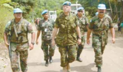 Michel Duhamel at Cap-Haïtien in 2006 (Image: Maple Leaf)