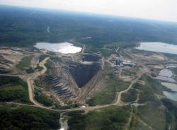 Mine à ciel ouvert de Malartic - Photo: Simon Plouffe